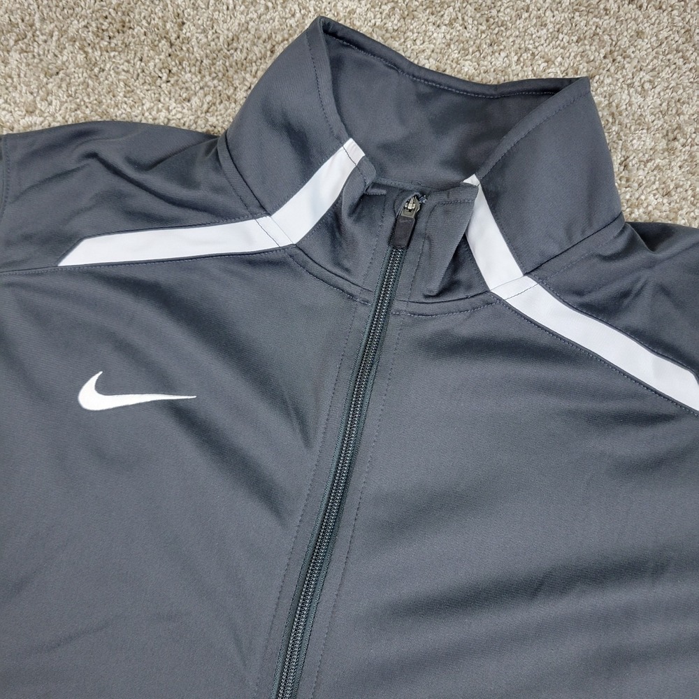 Nike Mens Medium Black Performance Stretch Full Zip Jacket